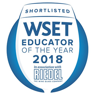 WSET Educator of the year 2018 ロゴ