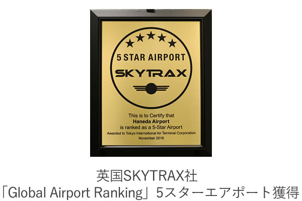東京国際空港ターミナル株式会社（TIAT）SKYTRAX