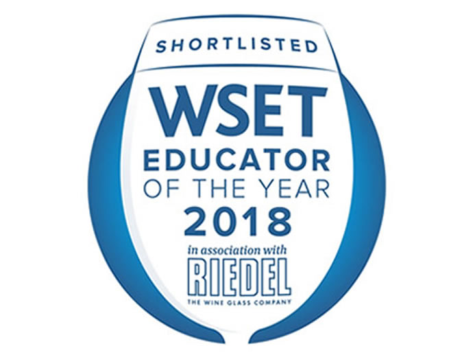 WSET Educator of the year 2018