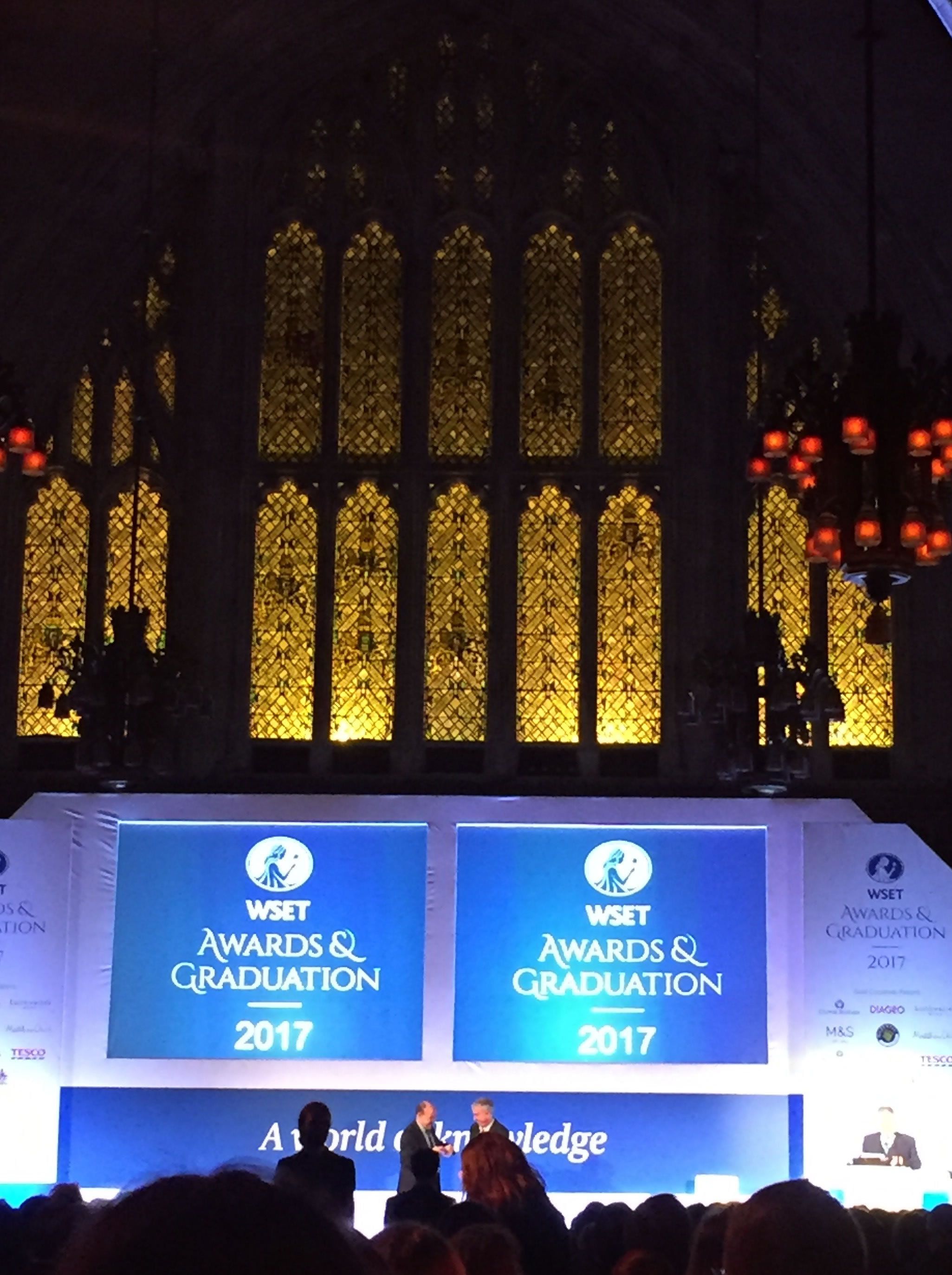 WSET AWARDS ＆ GRADUATION 2017授賞式