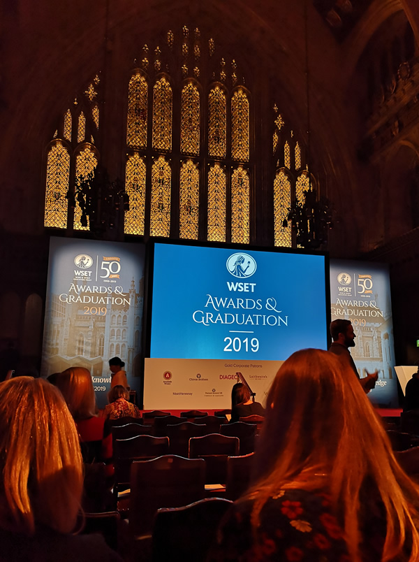 WSET AWARDS ＆ GRADUATION 2019授賞式