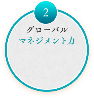 グローバルマネジメント力